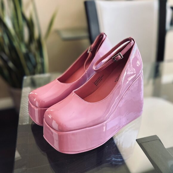 Cape Robbin Pink Platform Heels - Picture 5 of 9